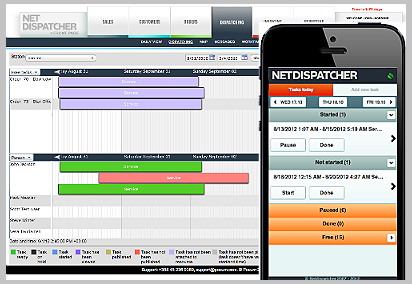 Mobile dispatching made easy