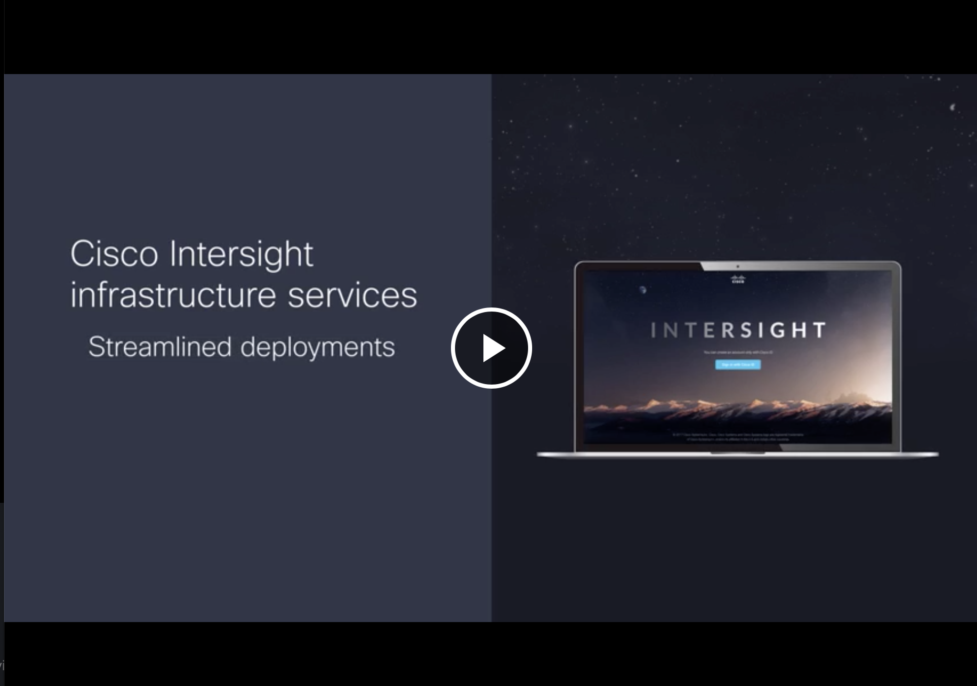 On-Demand Demo: Cisco Intersight Infrastructure Services