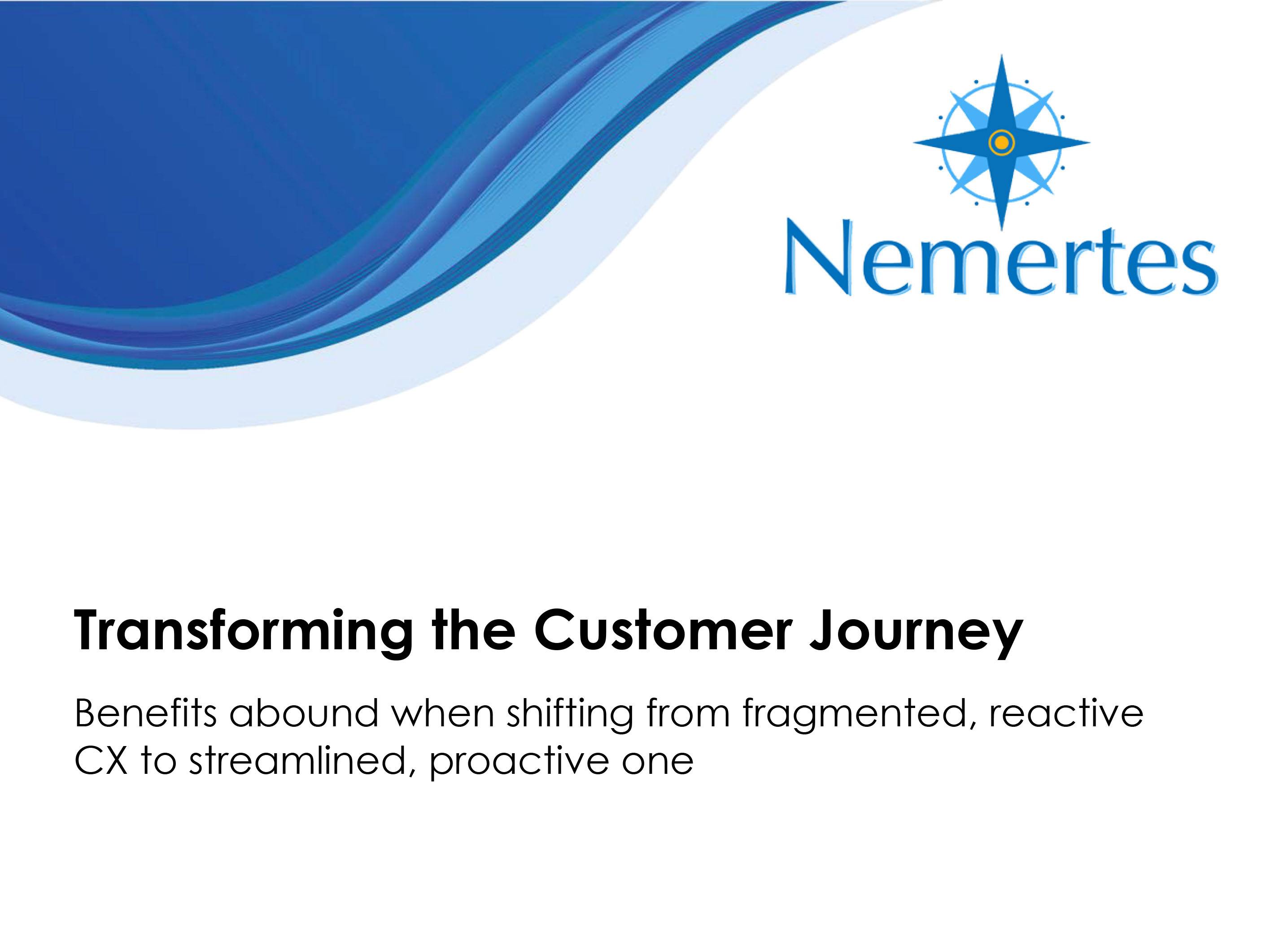 Transforming the Customer Journey