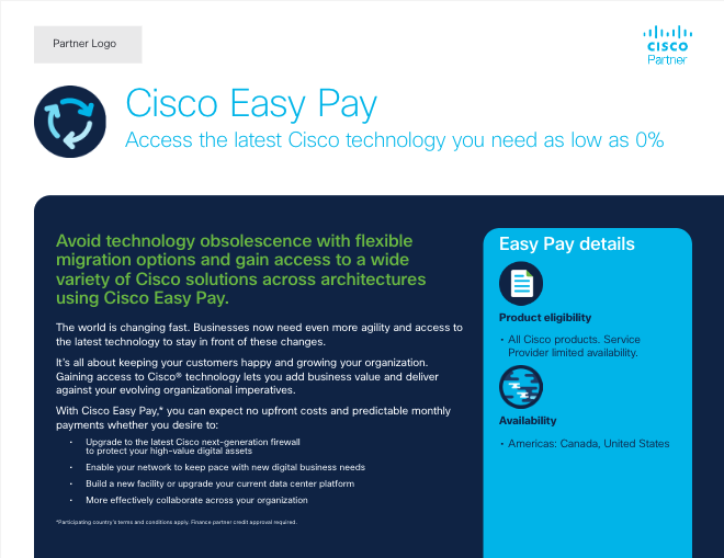 Cisco Easy Pay