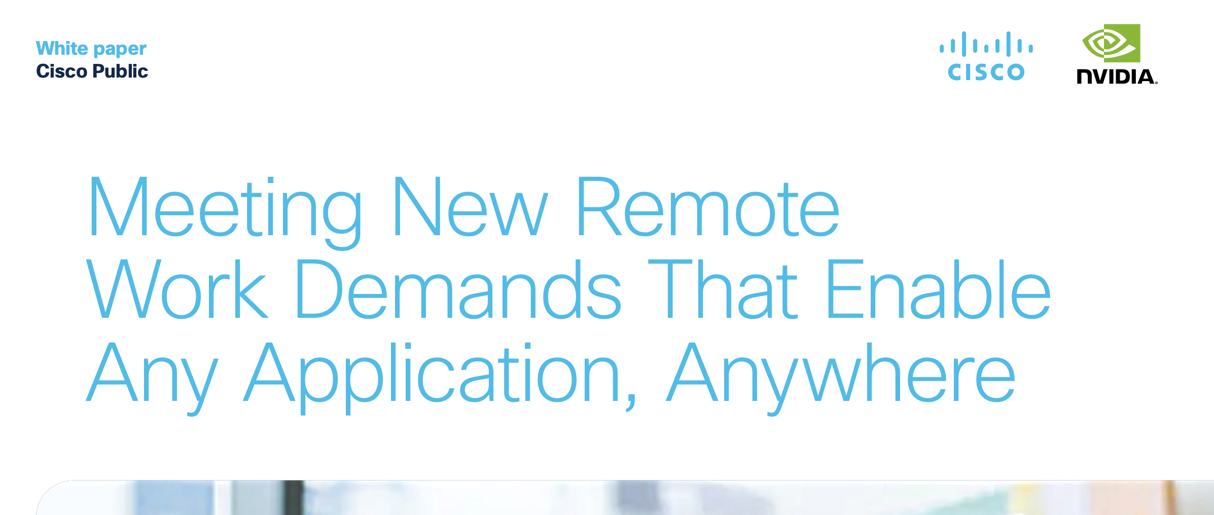 VDI: Meeting New Remote Work Demands That Enable Any Application, Anywhere