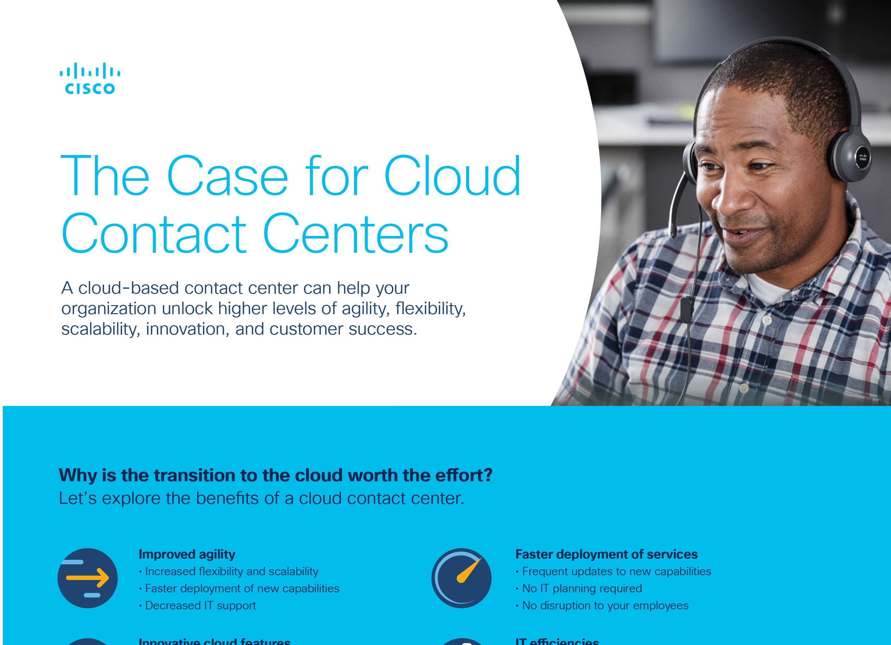 Case for Cloud Contact Centers