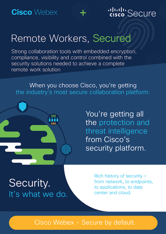 (Webex and Security): Remote Workers Secured